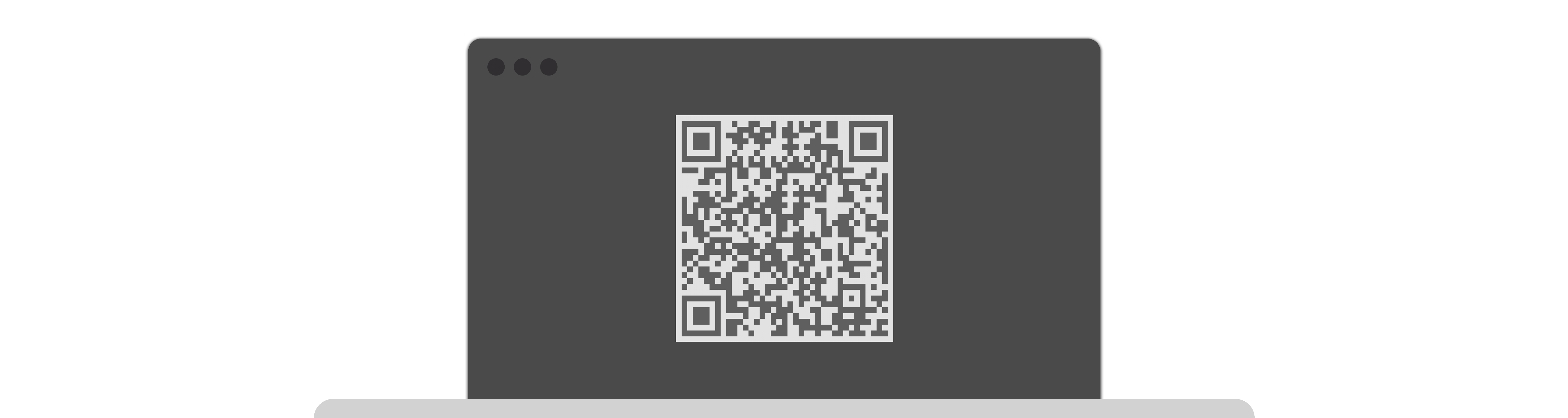 A QR code appears in the terminal, the user scans it with the Krypton app